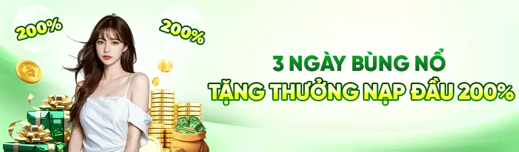 Nhà Cm8841 thưởng nạp đầu liên tiếp 3 ngày 200%